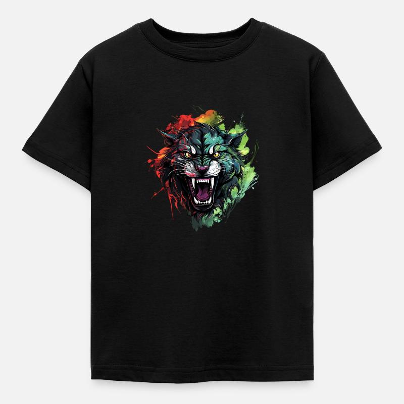 Powerful elegance with every step - Kids' T-Shirt - black