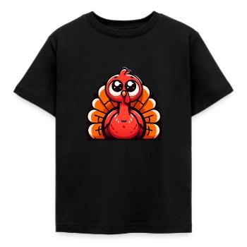 Turkei - Kinder T-Shirt - Schwarz - Vorne - AI Model Kid Female (0cm)
