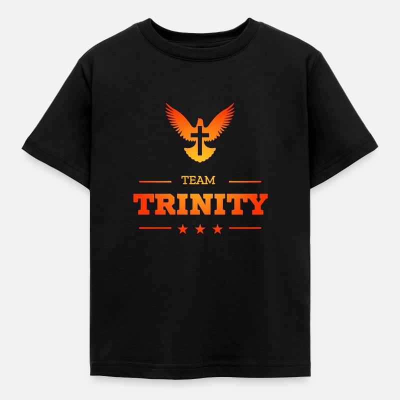 TEAM TRINITY - T-shirt Enfant - noir