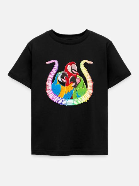 Das Lied der Aras 2 - Kinder T-Shirt - Schwarz