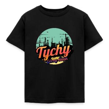 Tychy Upper Silesia - Kids' T-Shirt - black - Front - AI Model Kid Female (0cm)