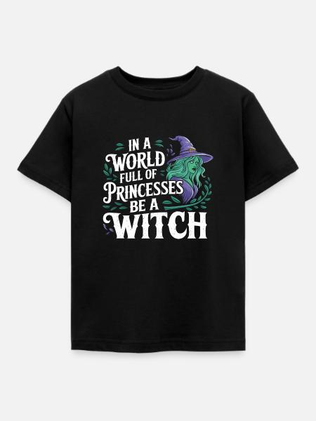 Sei anders, sei magisch! - Kinder T-Shirt - Schwarz