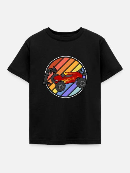RC Car Ferngesteuertes Auto - Kinder T-Shirt - Schwarz