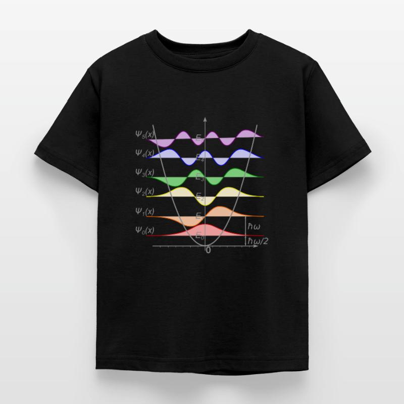 Harmonic Oscillator Quantum Mechanics Physics Kids' T-Shirt
