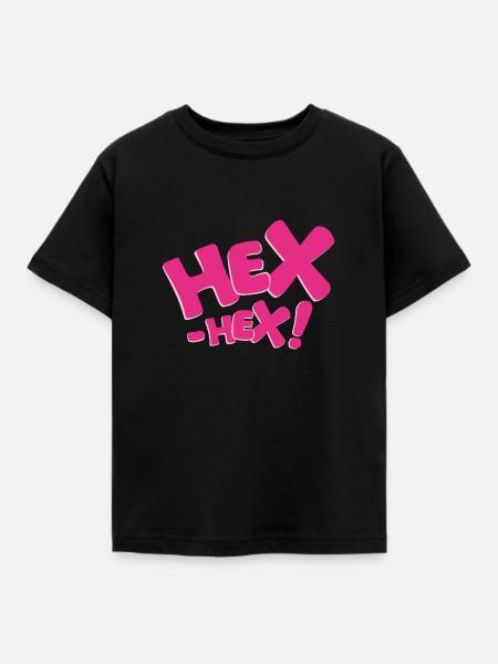Bibi Blocksberg Hex-hex! pink - Kinder T-Shirt - Schwarz