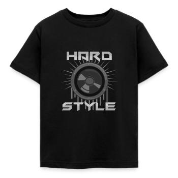 hardstyle - Camiseta niño - negro - delante - AI Model Kid Female (0cm)