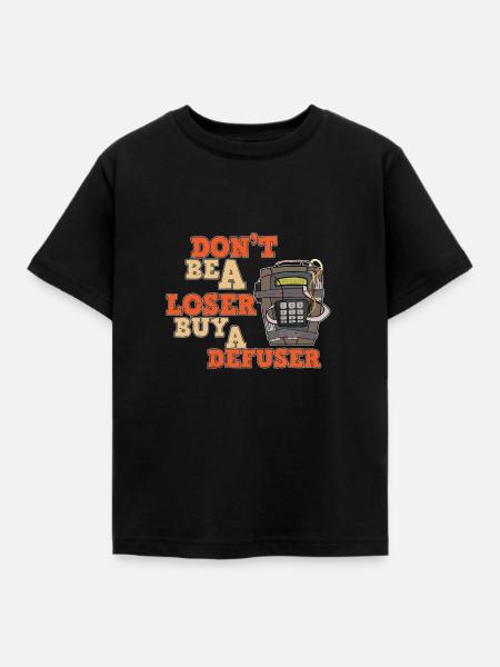 Entschärfungskit - Kinder T-Shirt - Schwarz