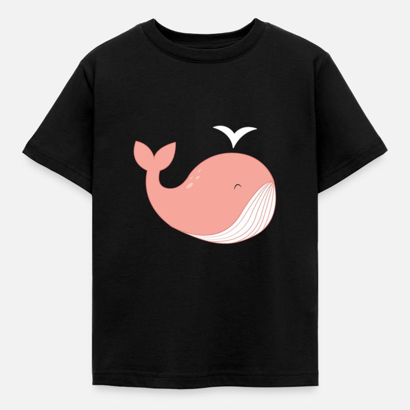 Whale nicht! - Kinder T-Shirt - Schwarz