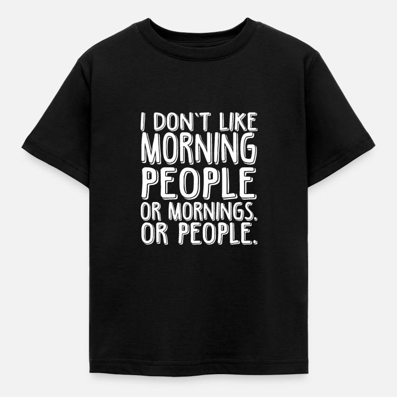 Sarkasmus - Kinder T-Shirt - Schwarz