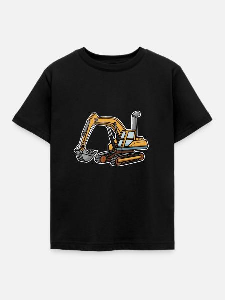 Bagger Shirt - Kinder T-Shirt - Schwarz