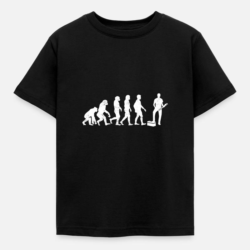 Evolution plombier - T-shirt Enfant - noir