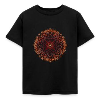étincelle - T-shirt Enfant - noir - Devant - AI Model Kid Female (0cm)