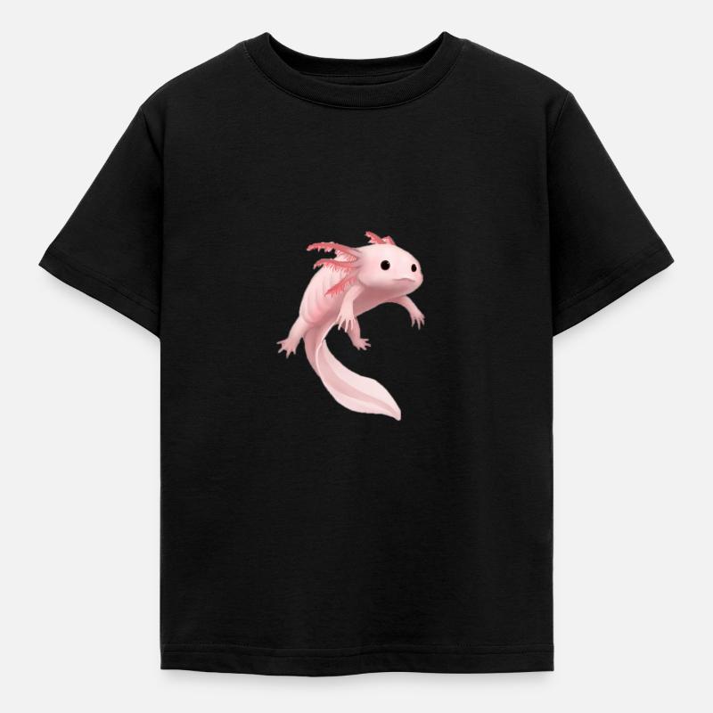 Axolotl - T-shirt Enfant - noir