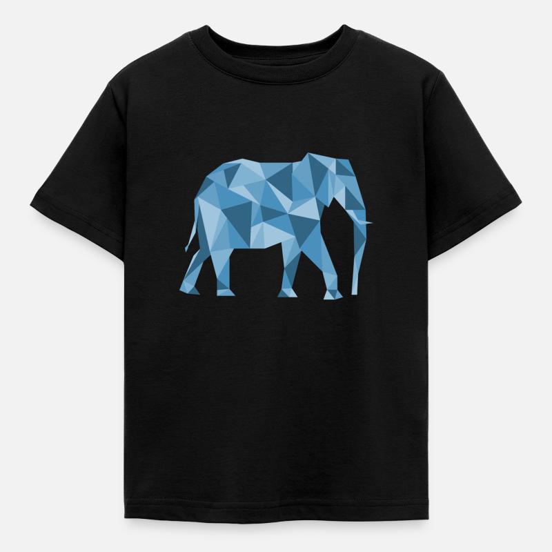 Elephant Elephant - Kids' T-Shirt - black