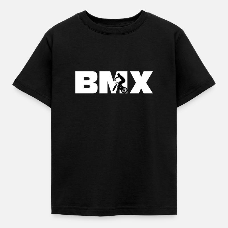 BMX - Kinder T-Shirt - Schwarz