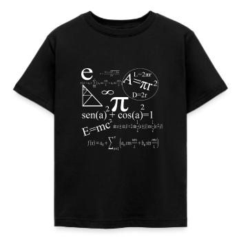 Mathematik / / Mathematik - Kinder T-Shirt - Schwarz - Vorne - AI Model Kid Female (0cm)