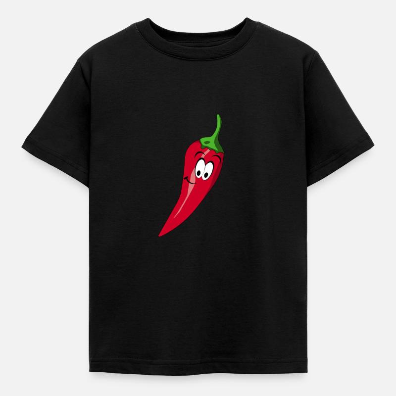 Chilli - Kids' T-Shirt - black
