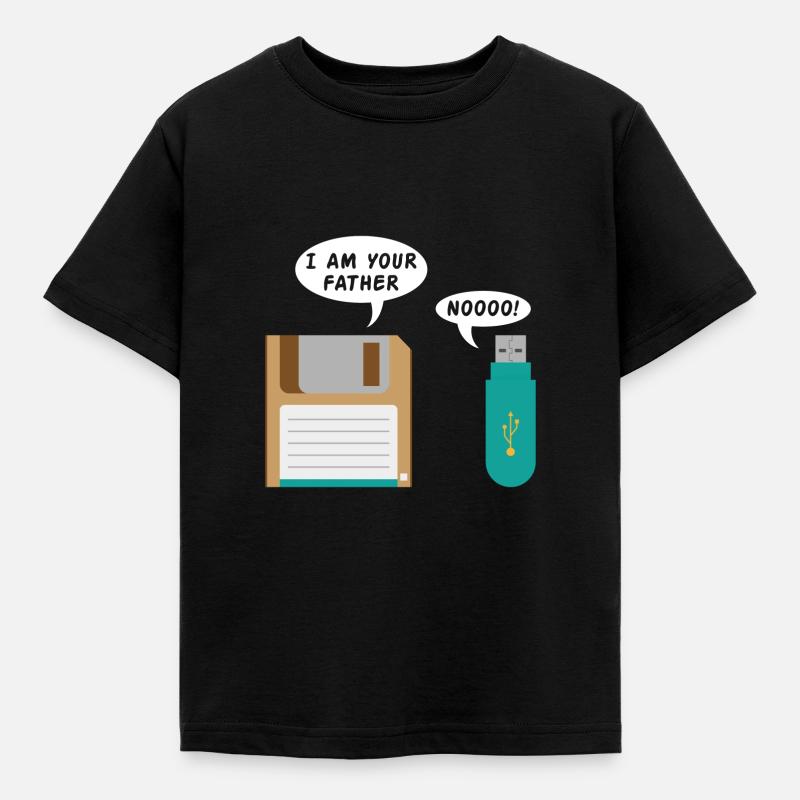 I am your father Programming Information Cadeau - T-shirt Enfant - noir