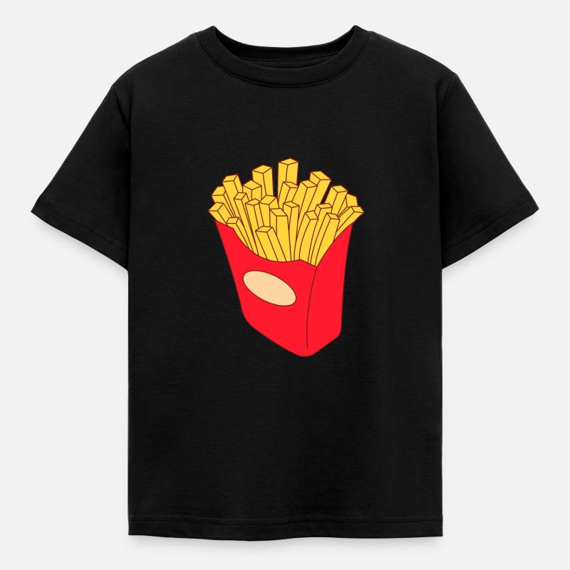 frites - T-shirt Enfant - noir