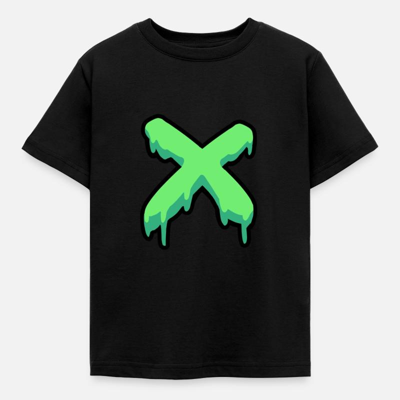 Croix Verte - T-shirt Enfant - noir