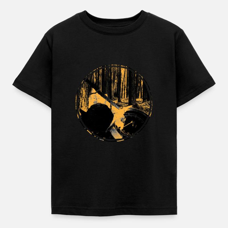 Assemblage Bushcraft - T-shirt Enfant - noir