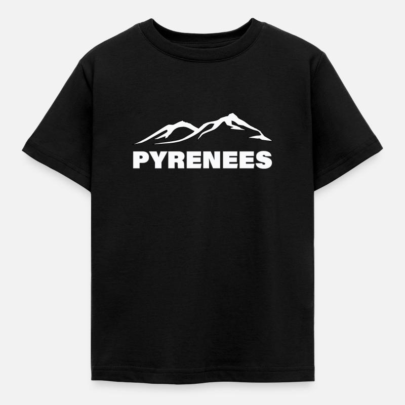 PYRÉNÉES - T-shirt Enfant - noir