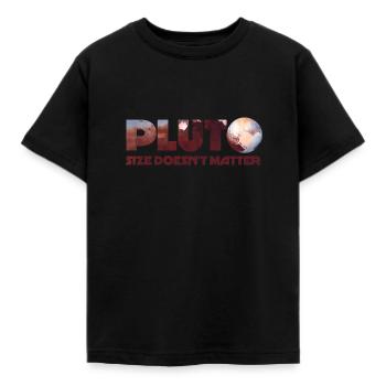 J’adore Pluton - T-shirt Enfant - noir - Devant - AI Model Kid Female (0cm)