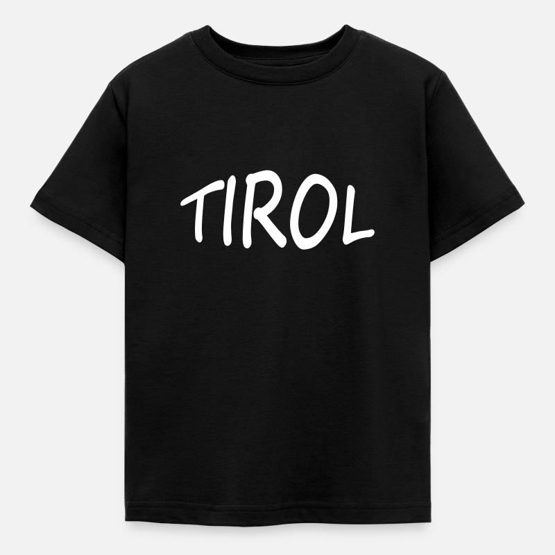 TIROLO - Maglietta per bambini - nero