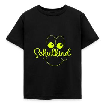 Schulkind - Kinder T-Shirt - Schwarz - Vorne - AI Model Kid Female (0cm)