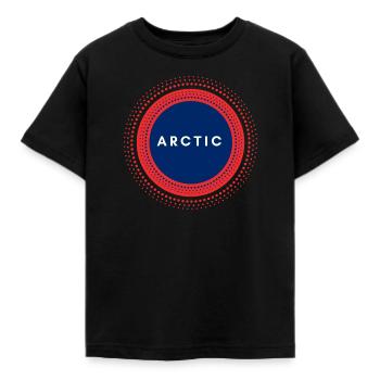 Arctic - Kids' T-Shirt - black - Front - AI Model Kid Female (0cm)