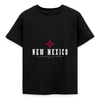 NOUVEAU-MEXIQUE - T-shirt Enfant - noir - Devant - AI Model Kid Female (0cm)