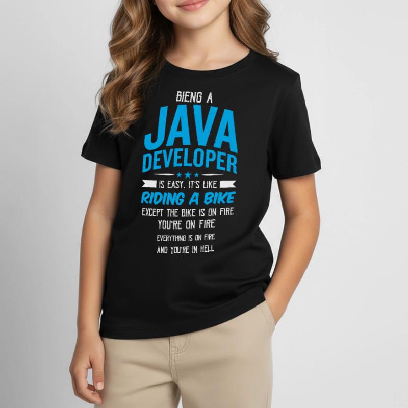 Java Developer T-shirt Enfant
