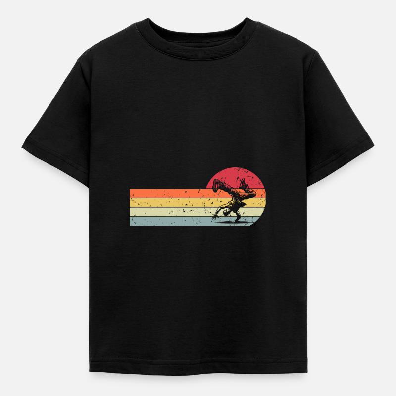 Breakdance - Kinder T-Shirt - Schwarz