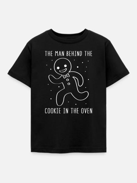 Werdende Väter Werdender Papa - Kinder T-Shirt - Schwarz