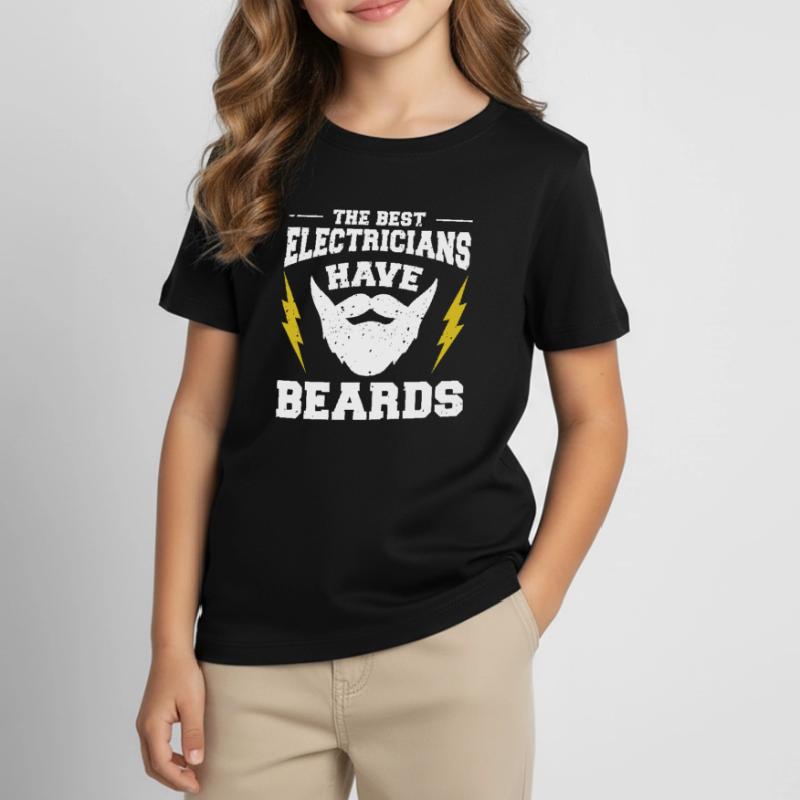 Electrician Electrical Engineering Electrical Engineer Bart Kids' T-Shirt
