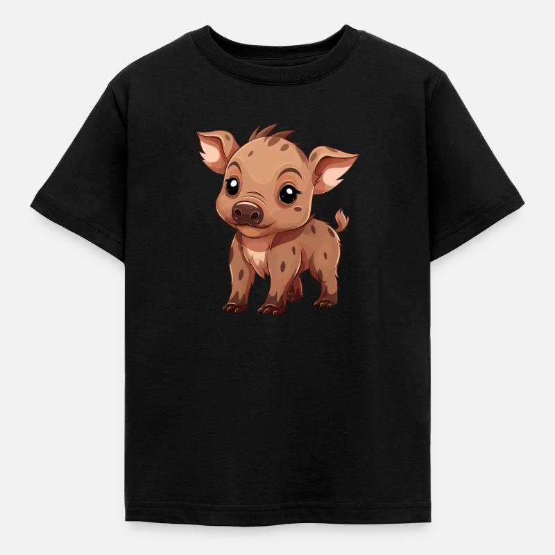 Cinghiale - Maglietta per bambini - nero