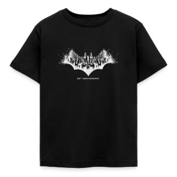Batman 80 Ans Gotham - T-shirt Enfant - noir - Devant - AI Model Kid Female (0cm)