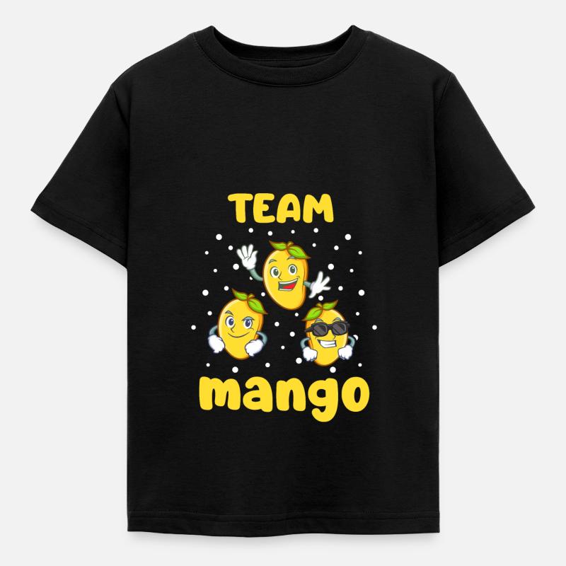 Mango - Kinder T-Shirt - Schwarz