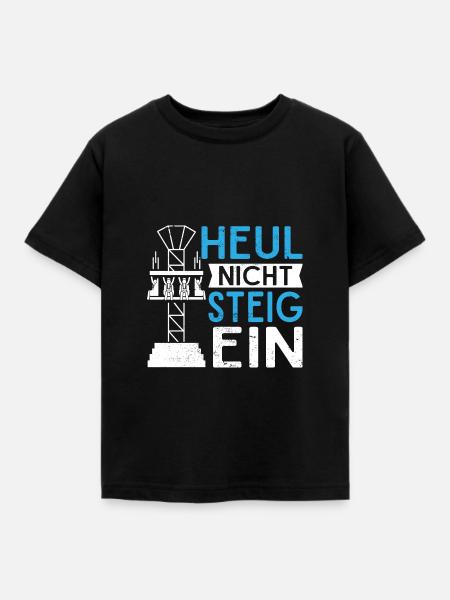 Achterbahn Freizeitpark Rollercoaster - Kinder T-Shirt - Schwarz