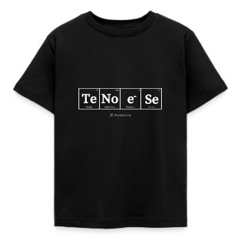 Tenöse (dunkle Stoffe) - Kinder T-Shirt - Schwarz - Vorne - AI Model Kid Female (0cm)