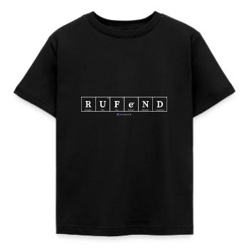 rufend (dunkle Stoffe) - Kinder T-Shirt - Schwarz - Vorne - AI Model Kid Female (0cm)
