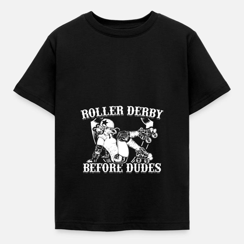 Roller Derby - T-shirt Enfant - noir