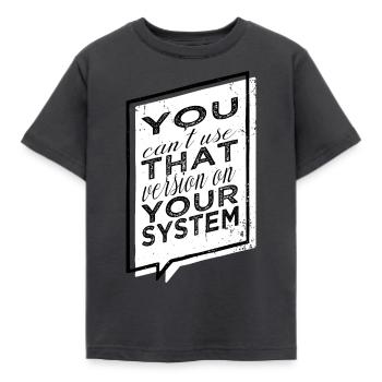 Humour Spécialiste de l’informatique de santé Vêtements - T-shirt Enfant - charbon - Devant - AI Model Kid Female (0cm)