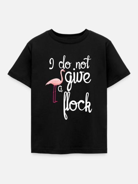 Flamingo Flamingo - Kinder T-Shirt - Schwarz