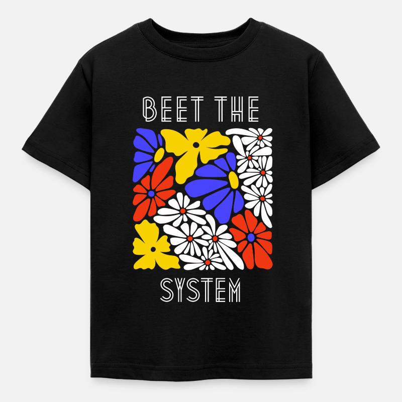 Betterave le système - T-shirt Enfant - noir