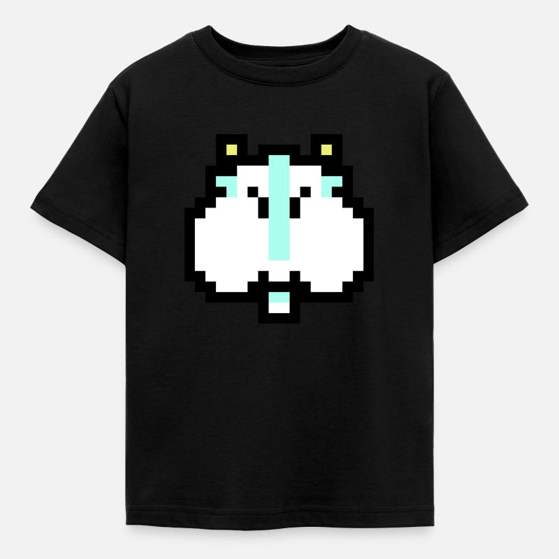 Cloud cat - Kinder T-Shirt - Schwarz
