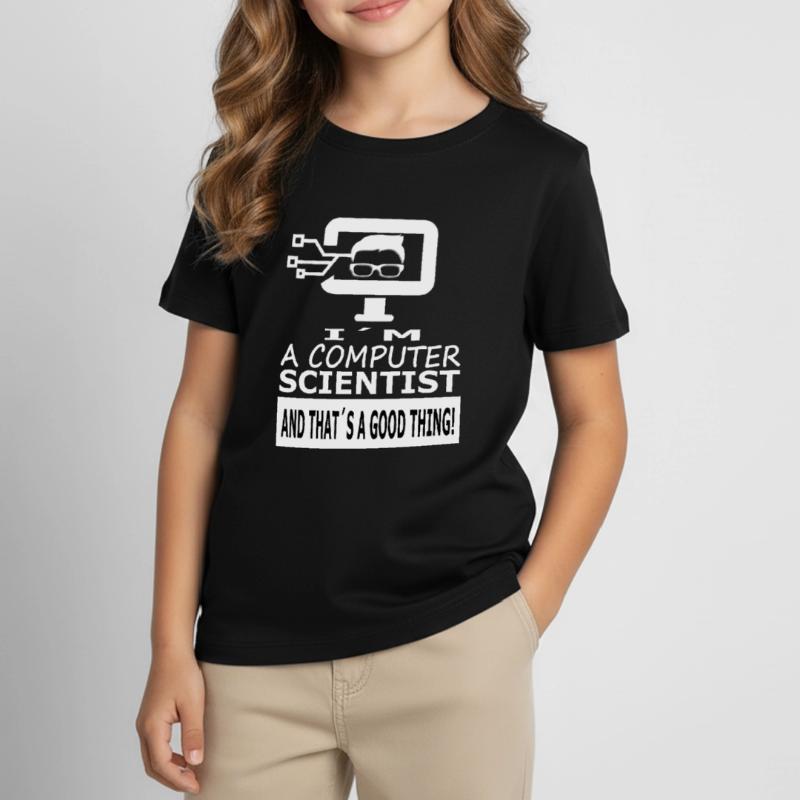 Ich bin Informatiker Informatik Computer Geschenk Kinder T-Shirt