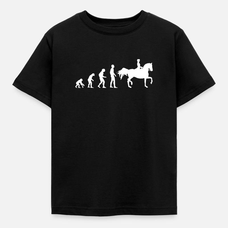 EQUITATION EVOLUTION T-SHIRT - T-shirt Enfant - noir