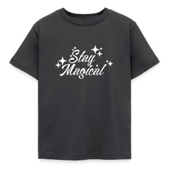 Restez magique - T-shirt Enfant - charbon - Devant - AI Model Kid Female (0cm)