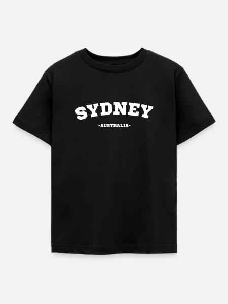 Sydney Australia College Style - T-shirt Enfant - noir